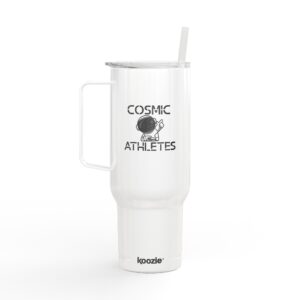 Cosmic Athletes Insulated Tumbler - Engraved 40oz Drinkware, Perfect for Fitness Lovers, Personalized Gift, Travel Mug, Unique Sports [...]
