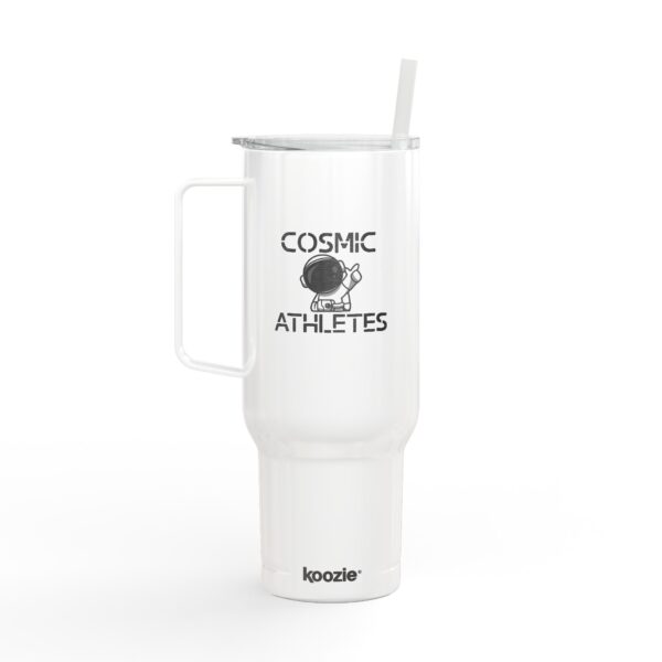 Cosmic Athletes Insulated Tumbler - Engraved 40oz Drinkware, Perfect for Fitness Lovers, Personalized Gift, Travel Mug, Unique Sports [...]